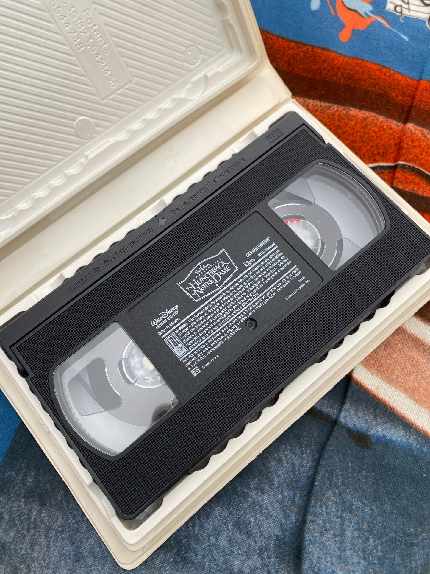 Disney The Hunchback Of Notre Dame VHS Movie