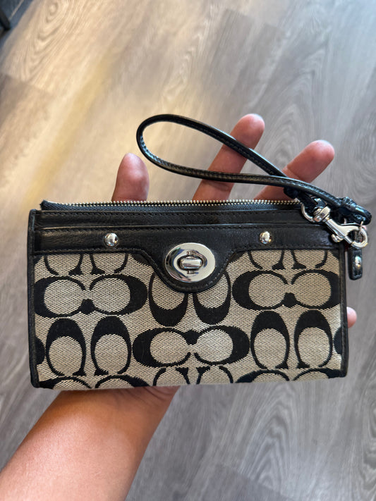 Coach clutch wallet