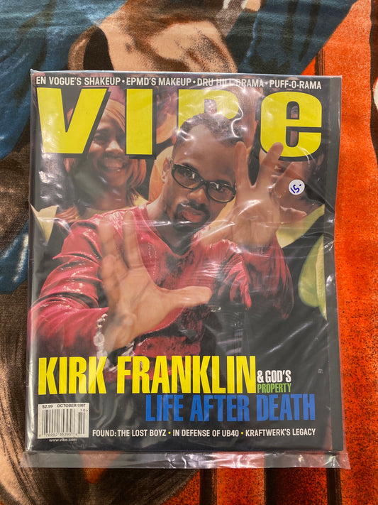 Vibe Magazine Kirk Franklin 1997