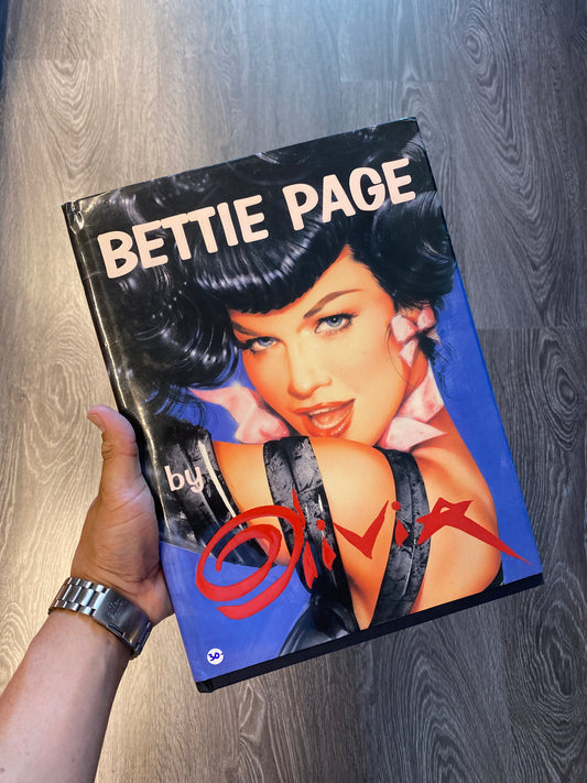 Bettie Page adult book  By Olivia Book