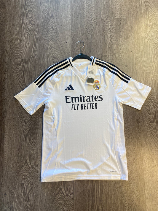 Real Madrid 2024 Home Jersey Size XL Youth Brand New With Tags