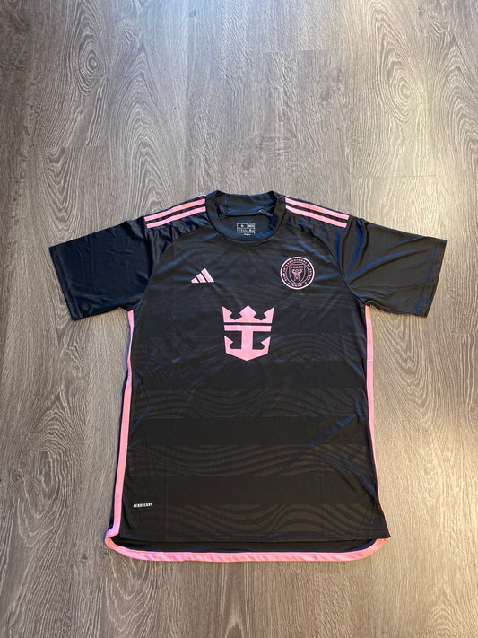 Inter Miami Lionel Messi Black And Pink Soccer Jersey Sz XL
