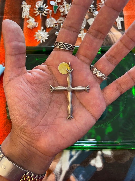 .925 Sterling Silver Cross Pendant