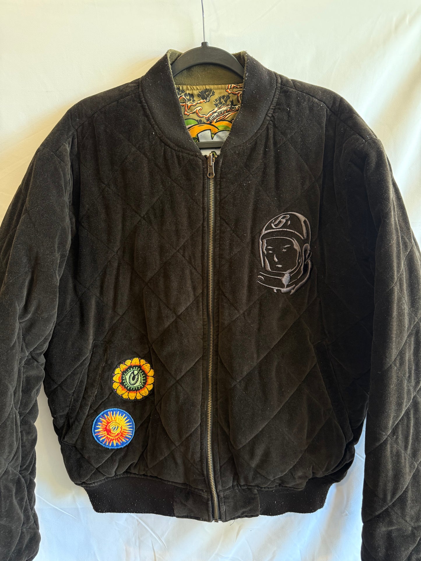 Jacket “Positive State of Mind”
Billionaire Boys Club Reversible Bomber Jacket – Size XL