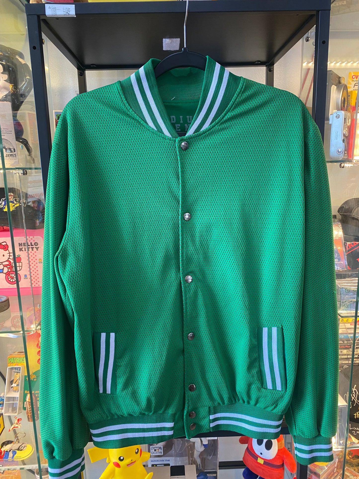 Mexico is the Shit Green Varsity Jacket Sz Medium