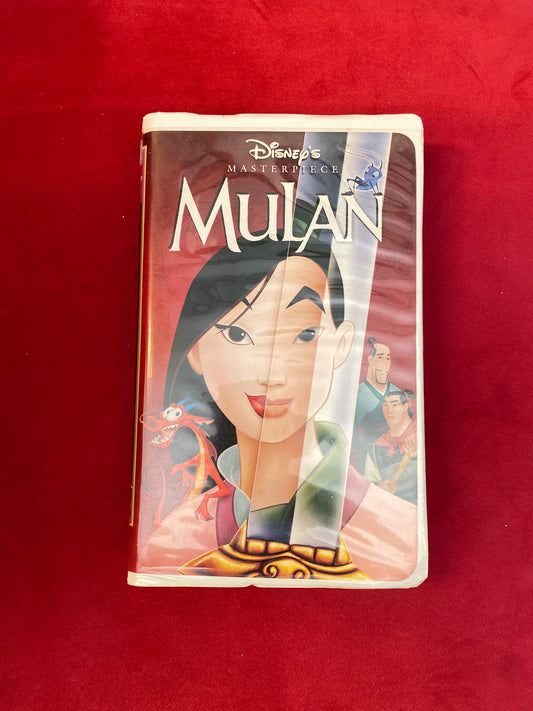 Disney Mulan VHS Movie