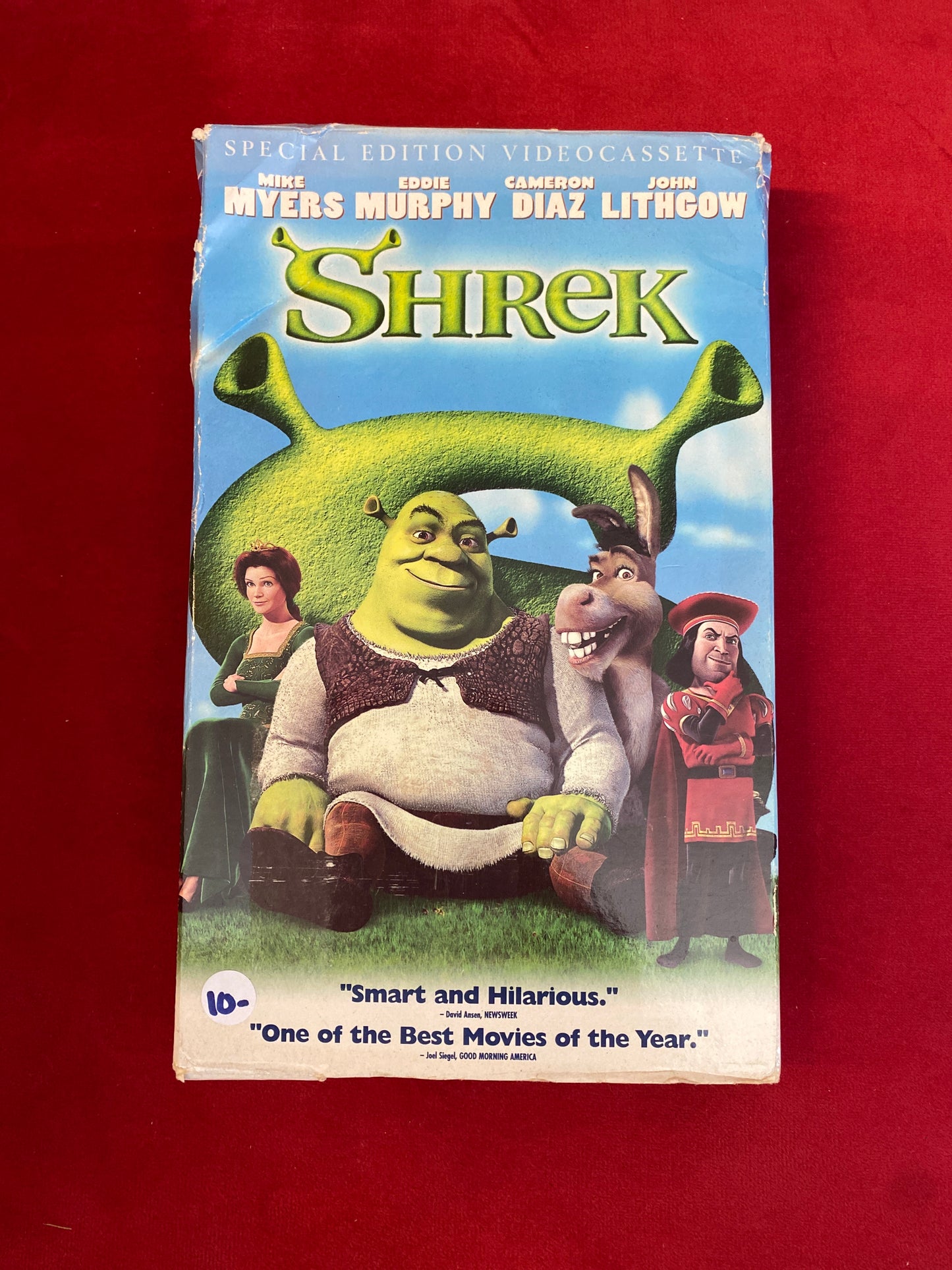 Shrek Special Edition VHS Movie
