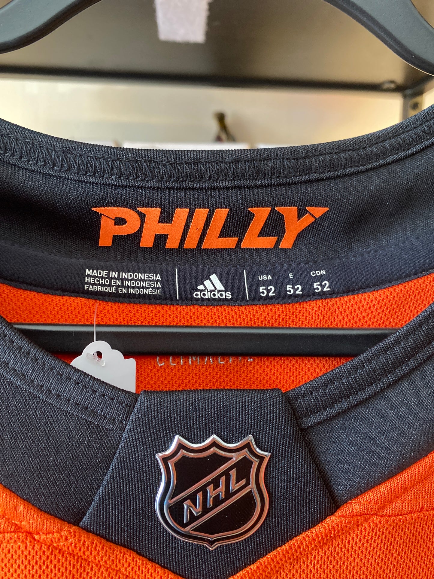 Philadelphia Flyers Orange Hockey Jersey Sz 2XL