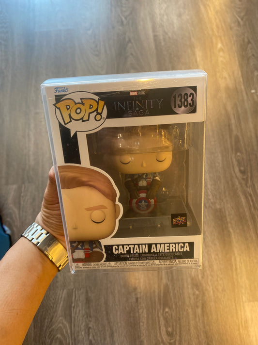 Funko Pop Captain America Upper Deck Toy Figure