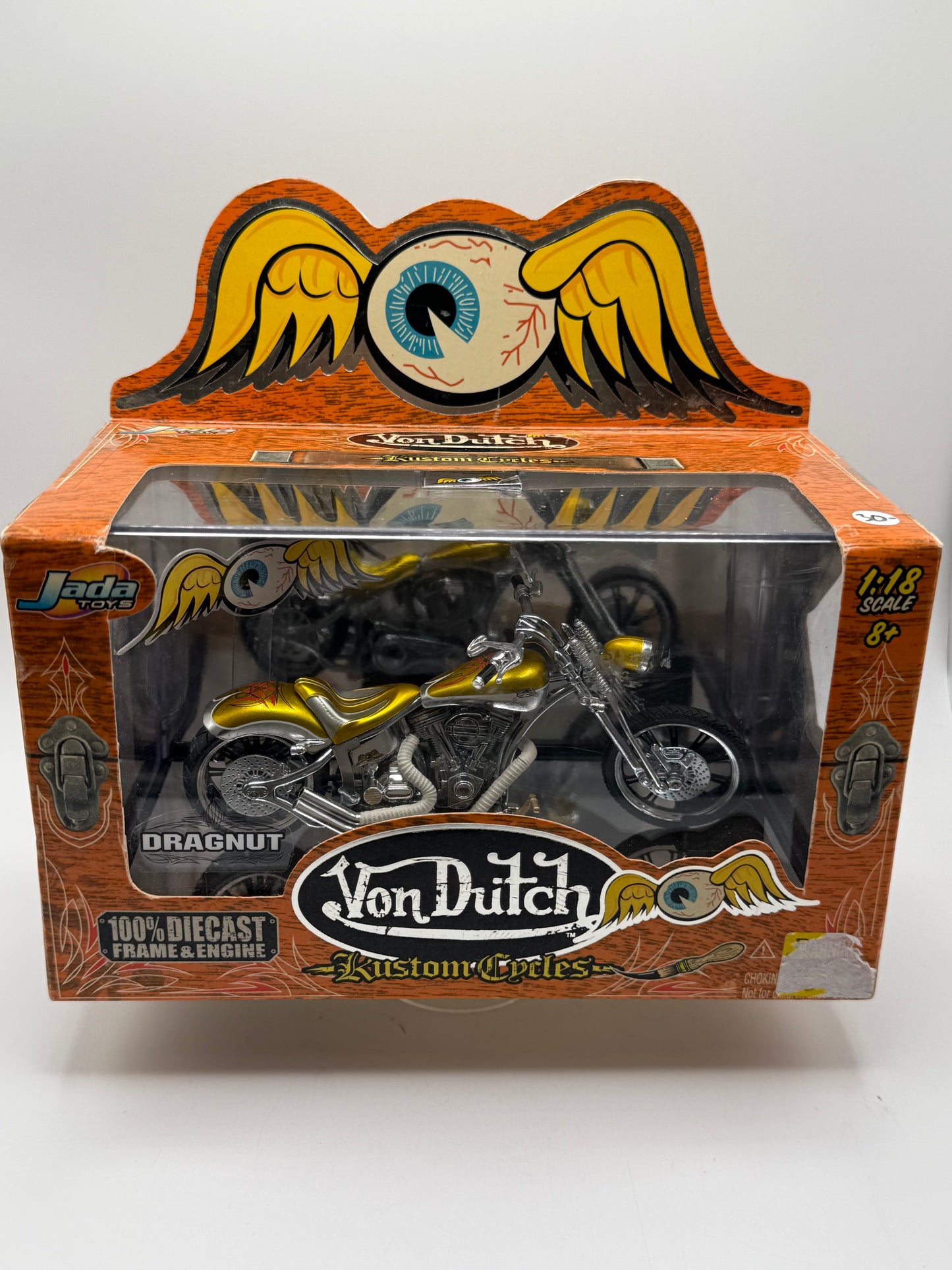 Von Dutch Jada Toys Kustom Cycles Die Cast 1:18 Scale