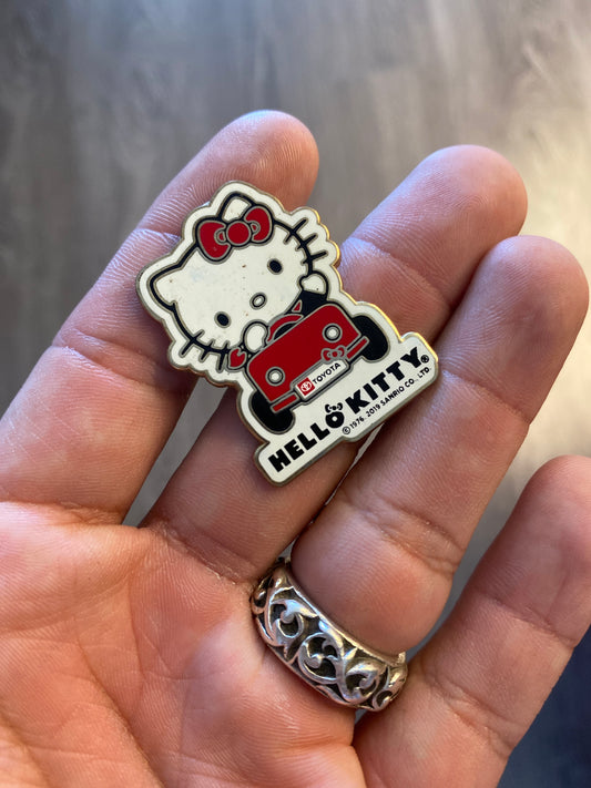 Hello Kitty Car Pin