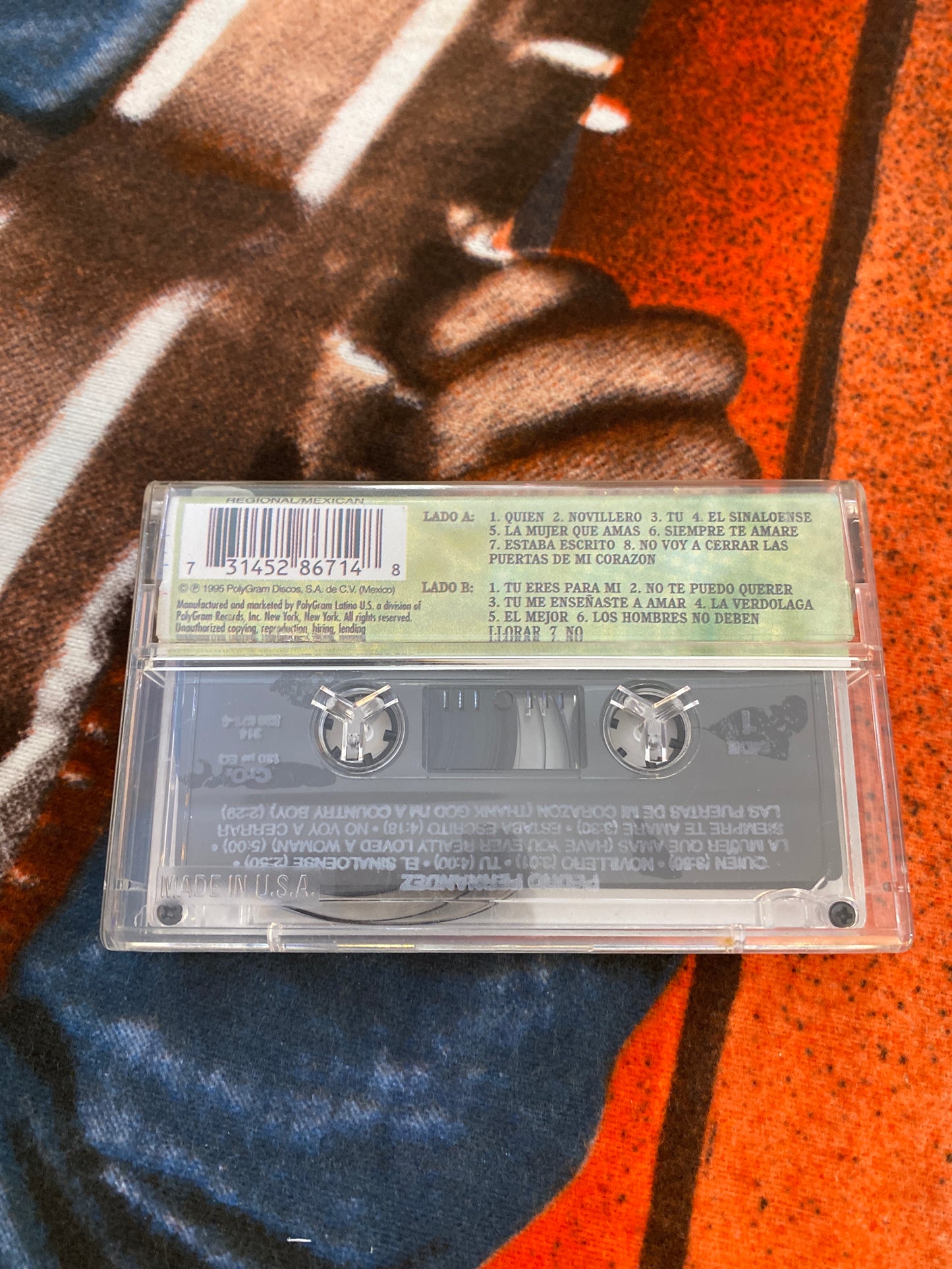 Pedro Fernandez Cassette Tape