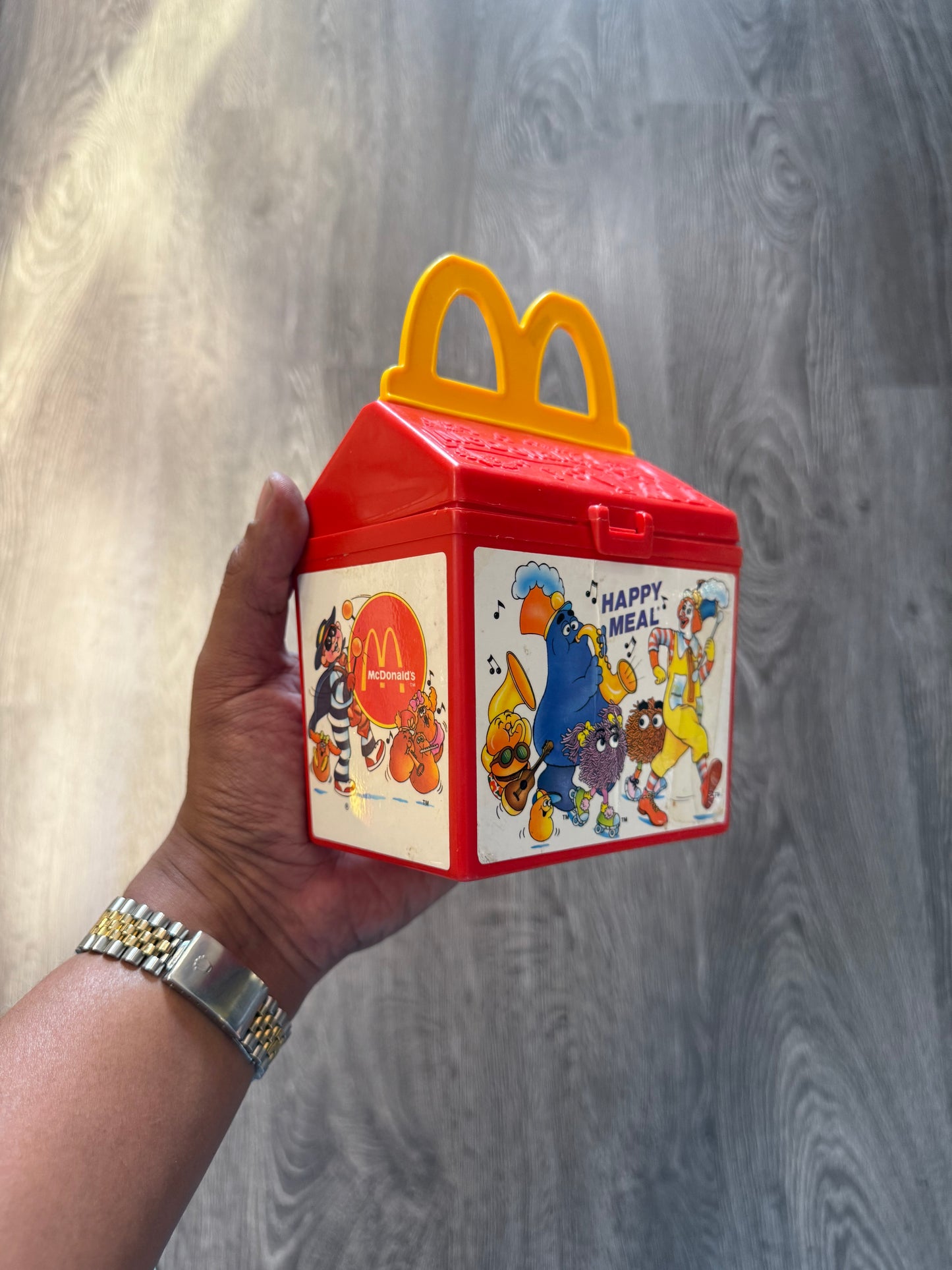 Vintage McDonald’s toy box