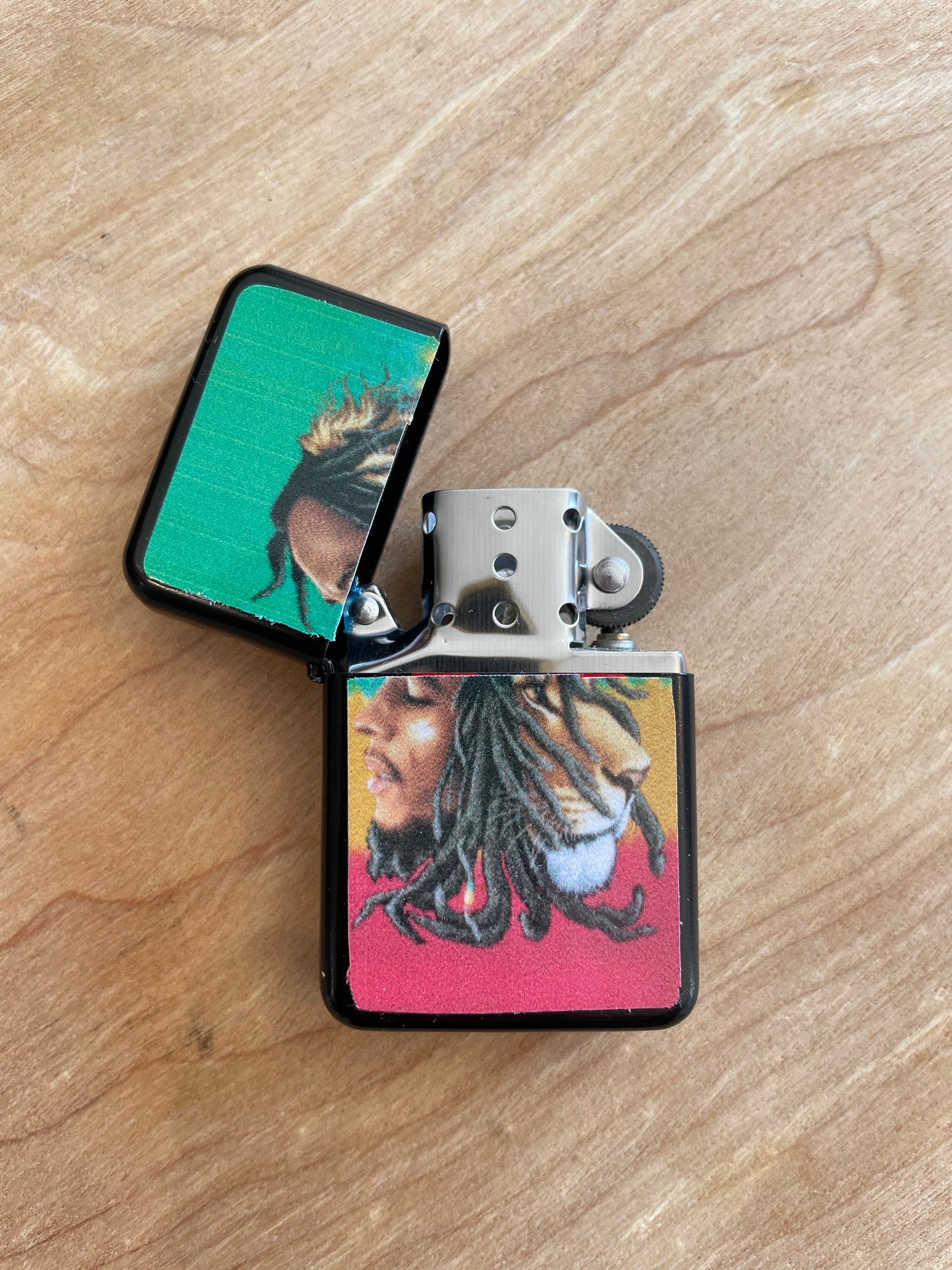 Zippo style lighter Bob Marley