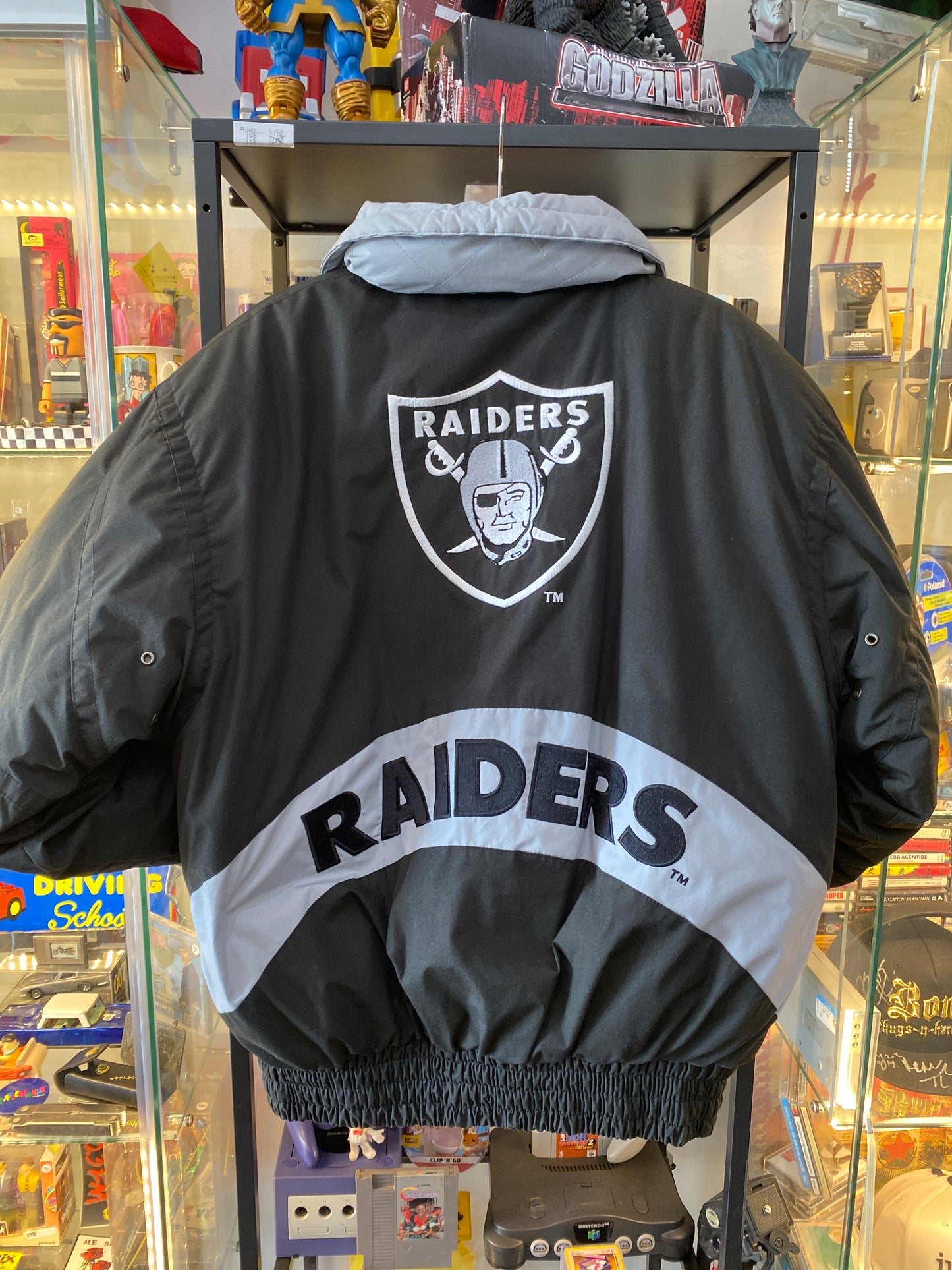 Oakland Raiders Jacket Sz Medium