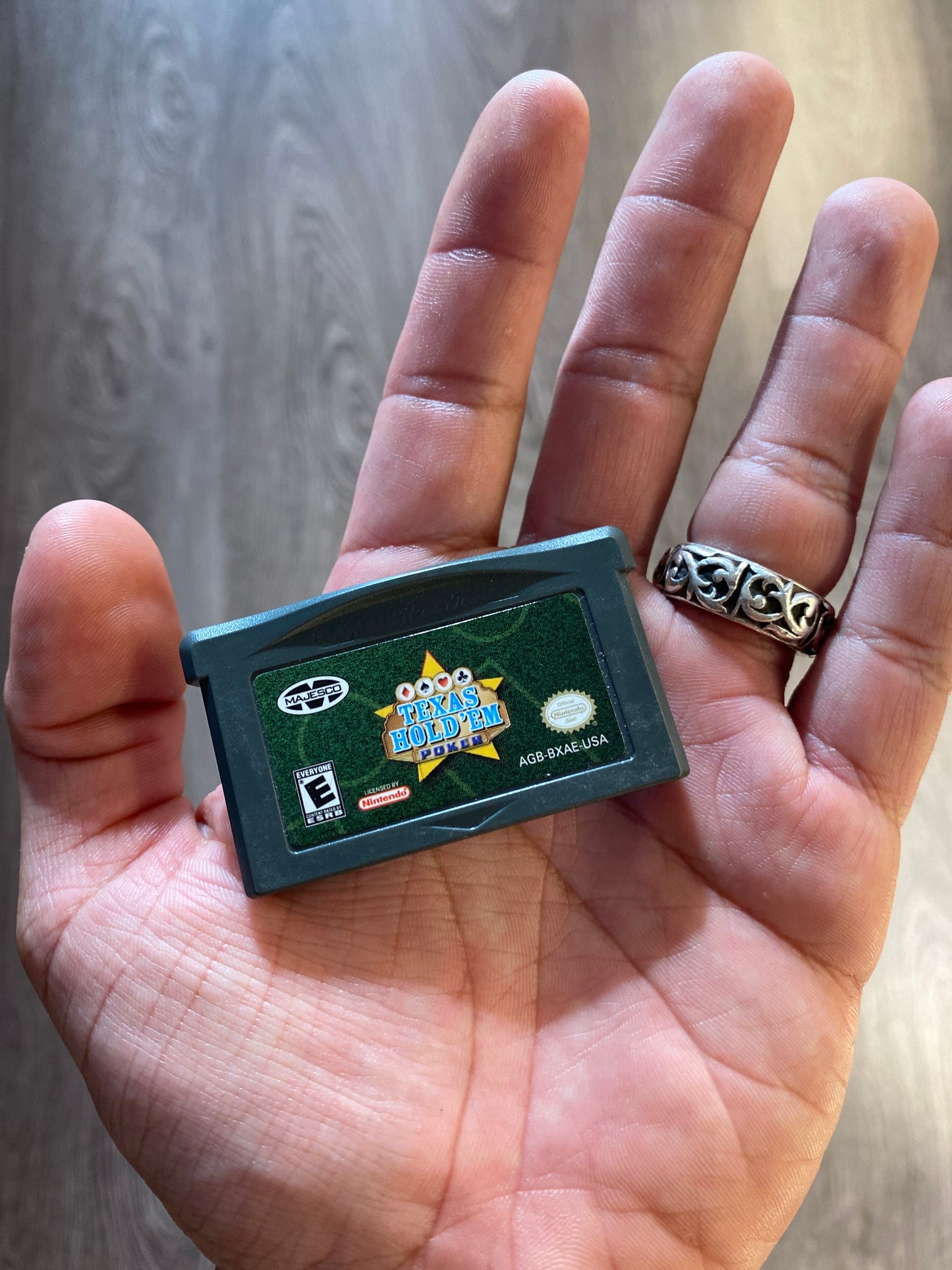 Nintendo Gameboy Advance GBA Texas Hold Em Poker Video Game