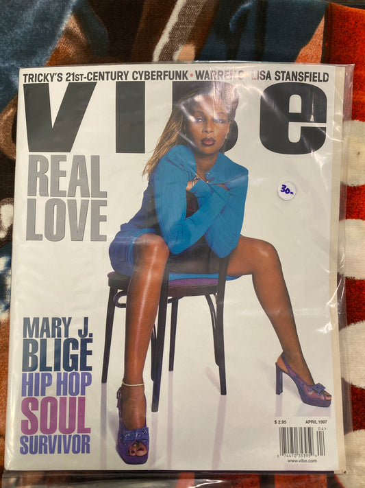 Vibe Magazine Mary J Blige 1997