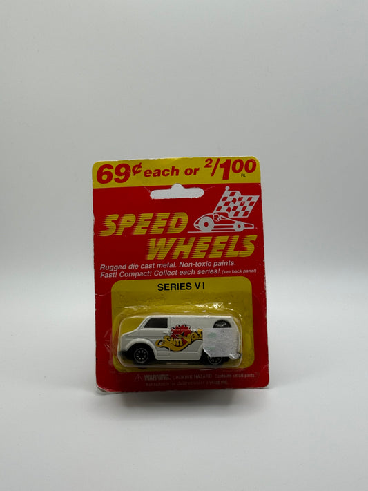 Vintage Speed Wheels Series VI Die Cast Toy Van Sealed on Card