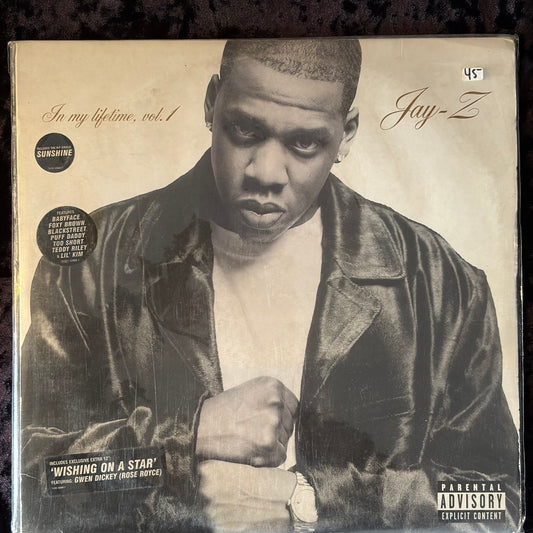 Jay-Z – In My Lifetime, Vol. 1 Vinyl Record LP Hip Hop Album