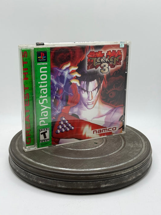 Tekken 3 Sony PlayStation 1 PS1 Greatest Hits Namco Fighting Game – Jewel Case TESTED