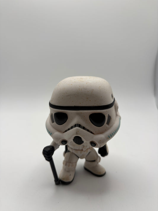 Funko Pop Star Wars Stormtrooper w/ Staff Figure (Weathered)