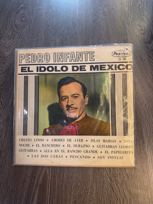Vintage Pedro infante Spanish vinyl album