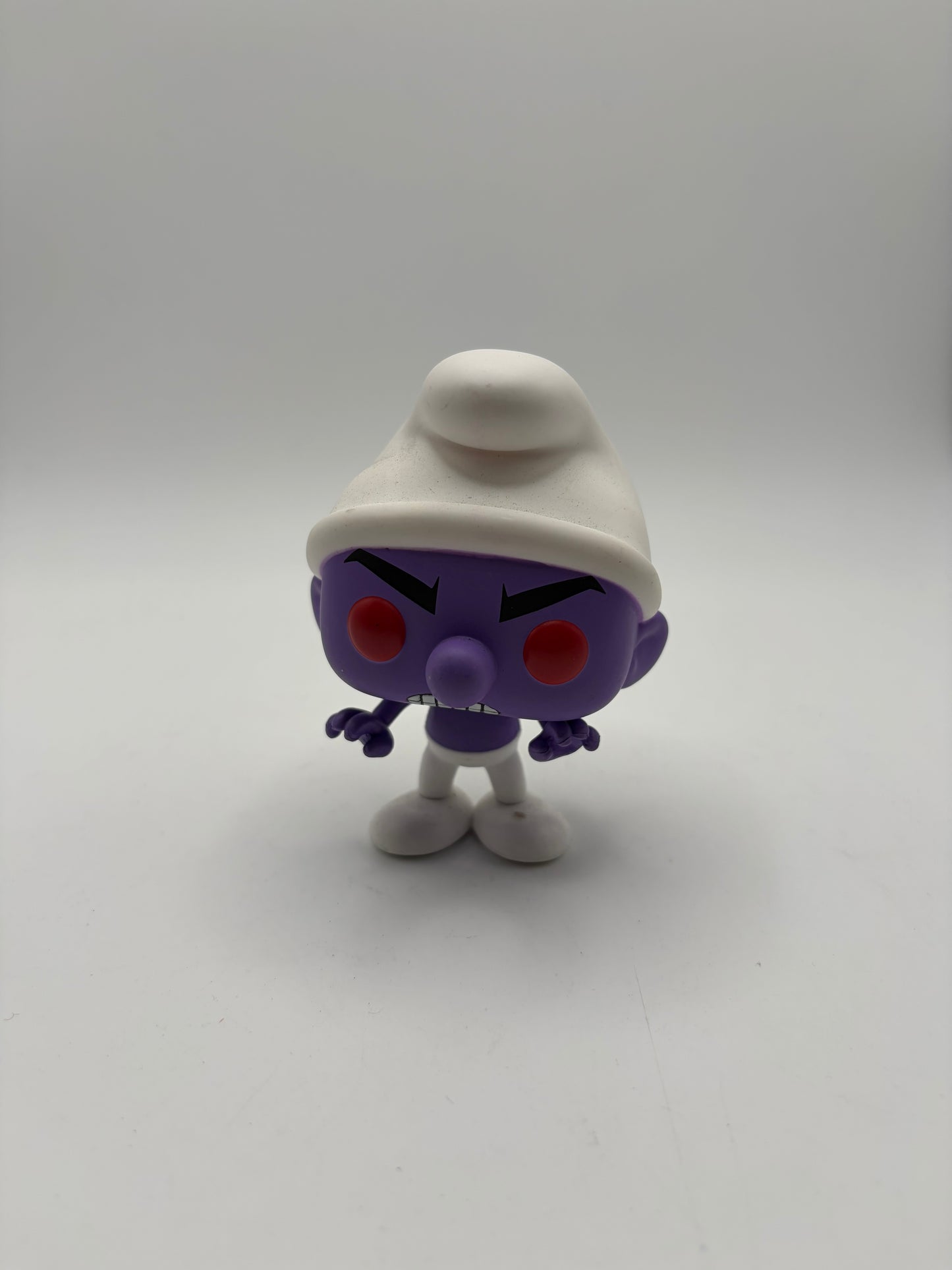 Funko Pop Smurfs Purple Smurf Angry Variant Figure