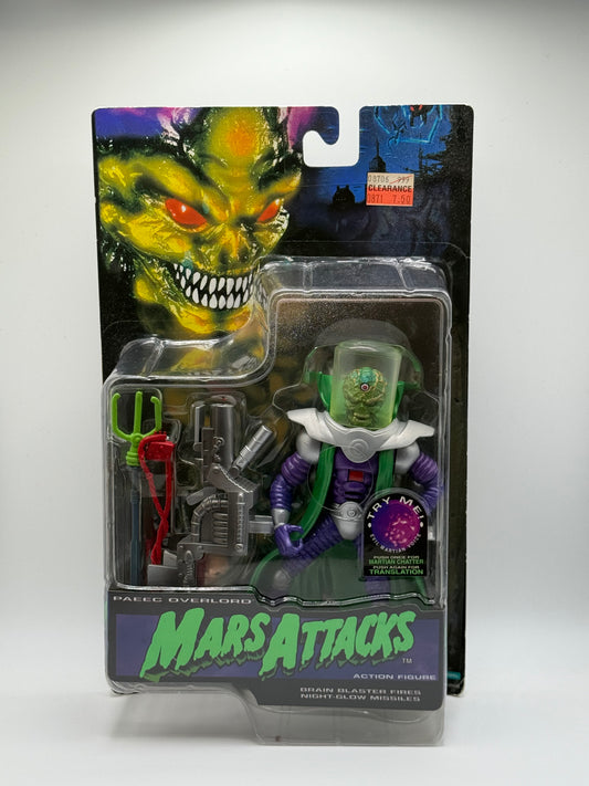 Mars Attacks Paeec Overlord Martian Action Figure Topps