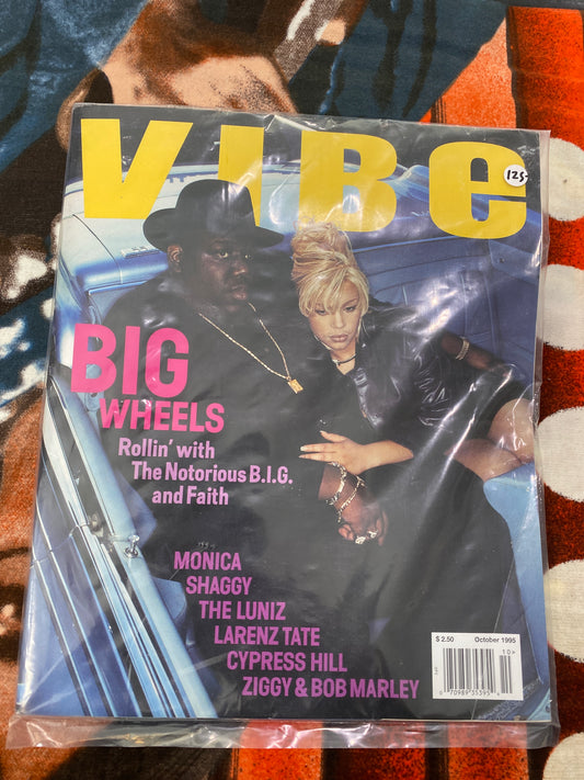 Vibe Magazine Biggie Smalls Faith Evans 1995