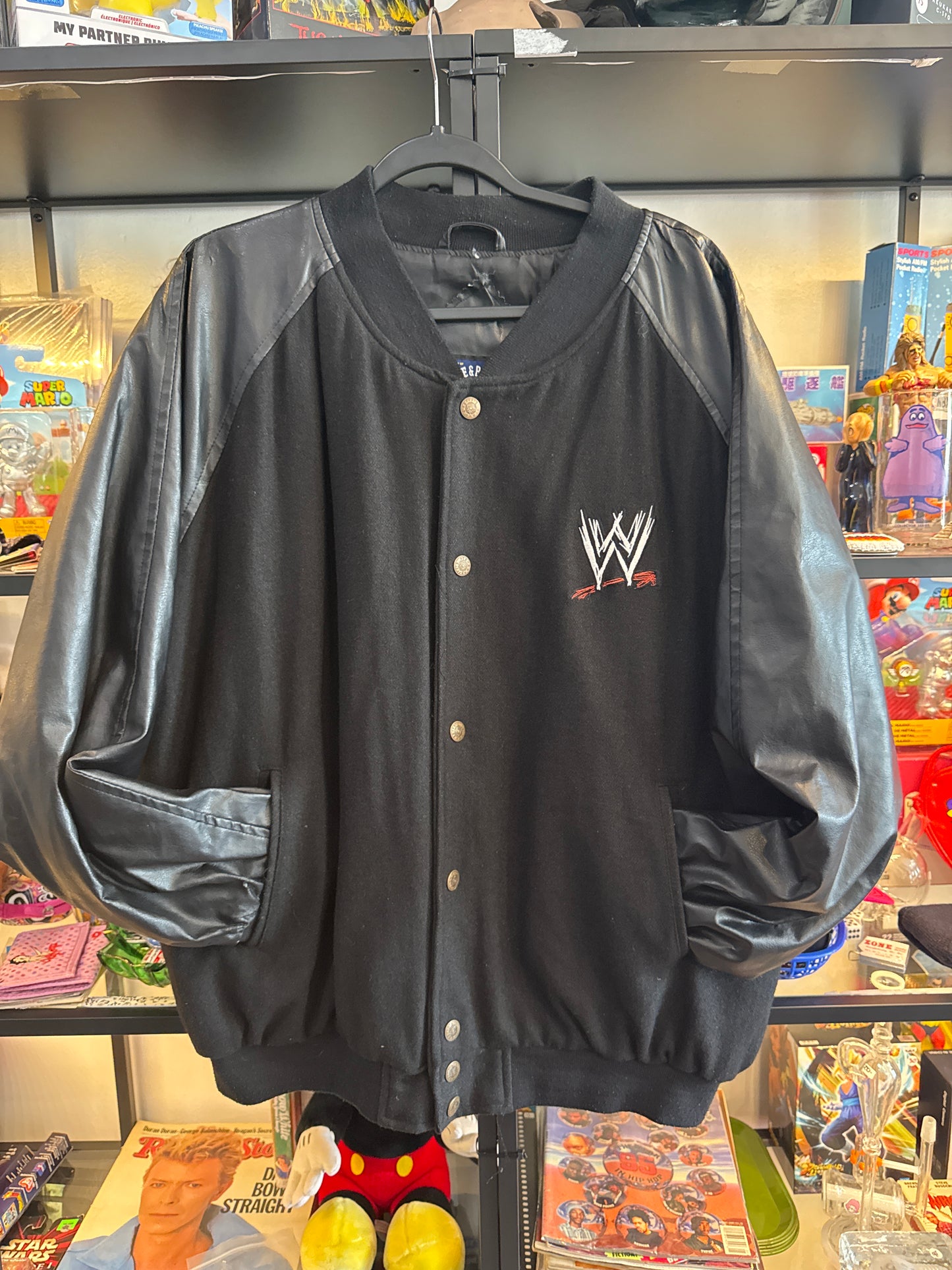 Wwf Rey Misterio pleather Jacket size XL