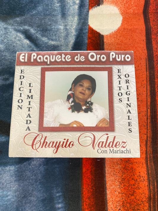 Chayito Valdez Con Mariachi El Paquete De Oro 3 CD Set