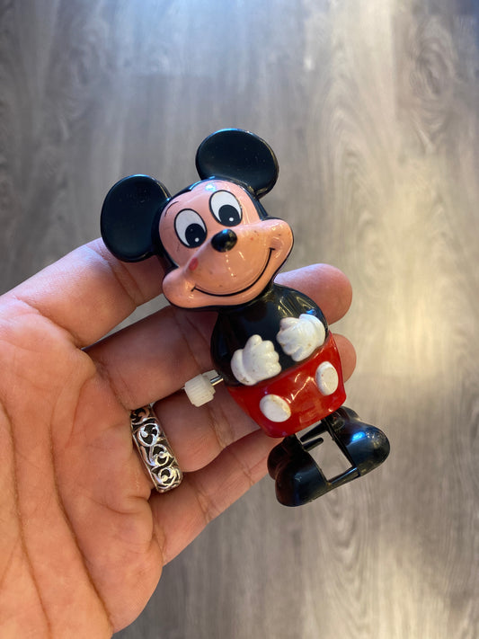 Disney Mickey Mouse Wind Up Toy Action Figure