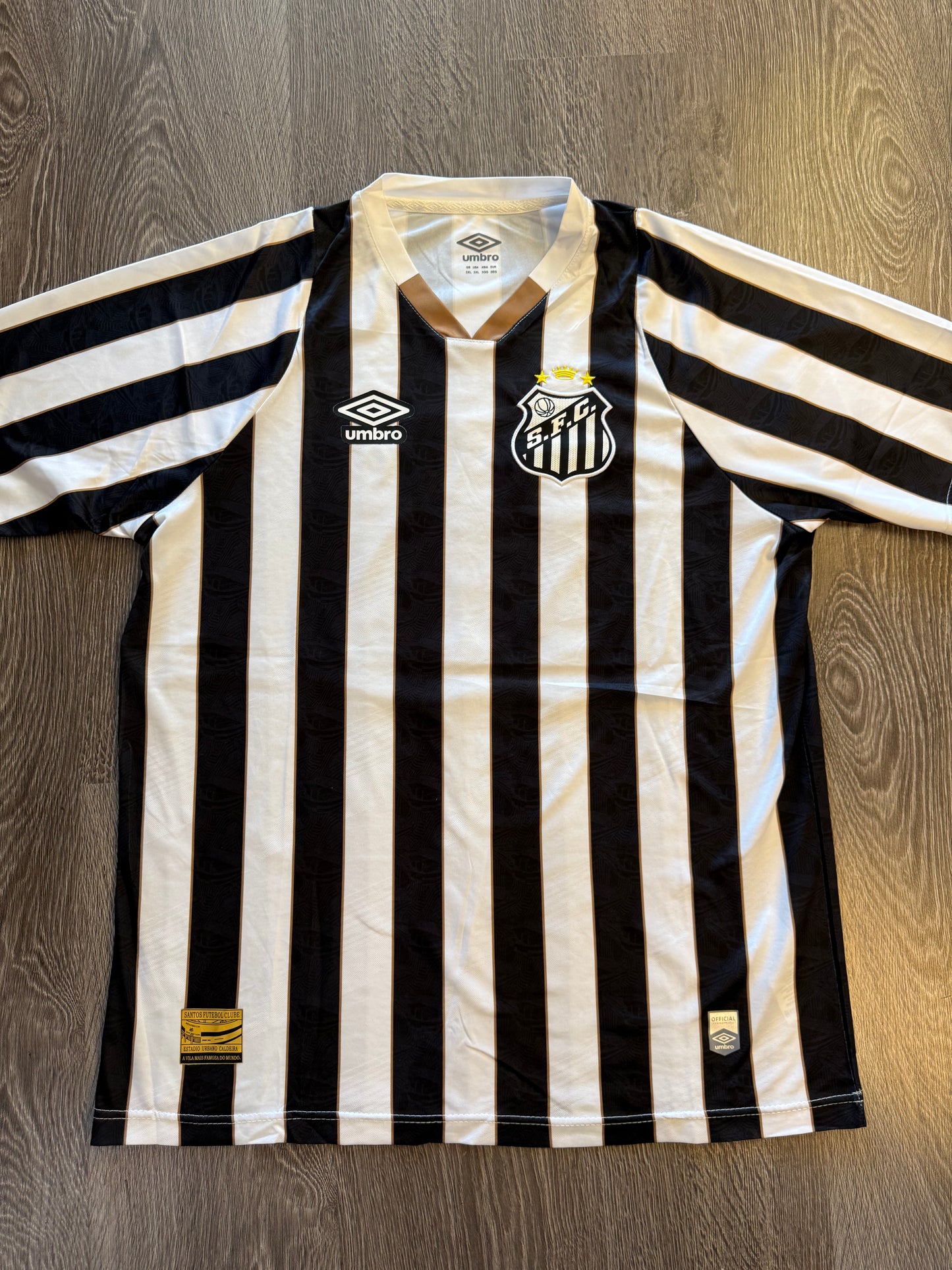 Retro santos Neymar soccer jersey