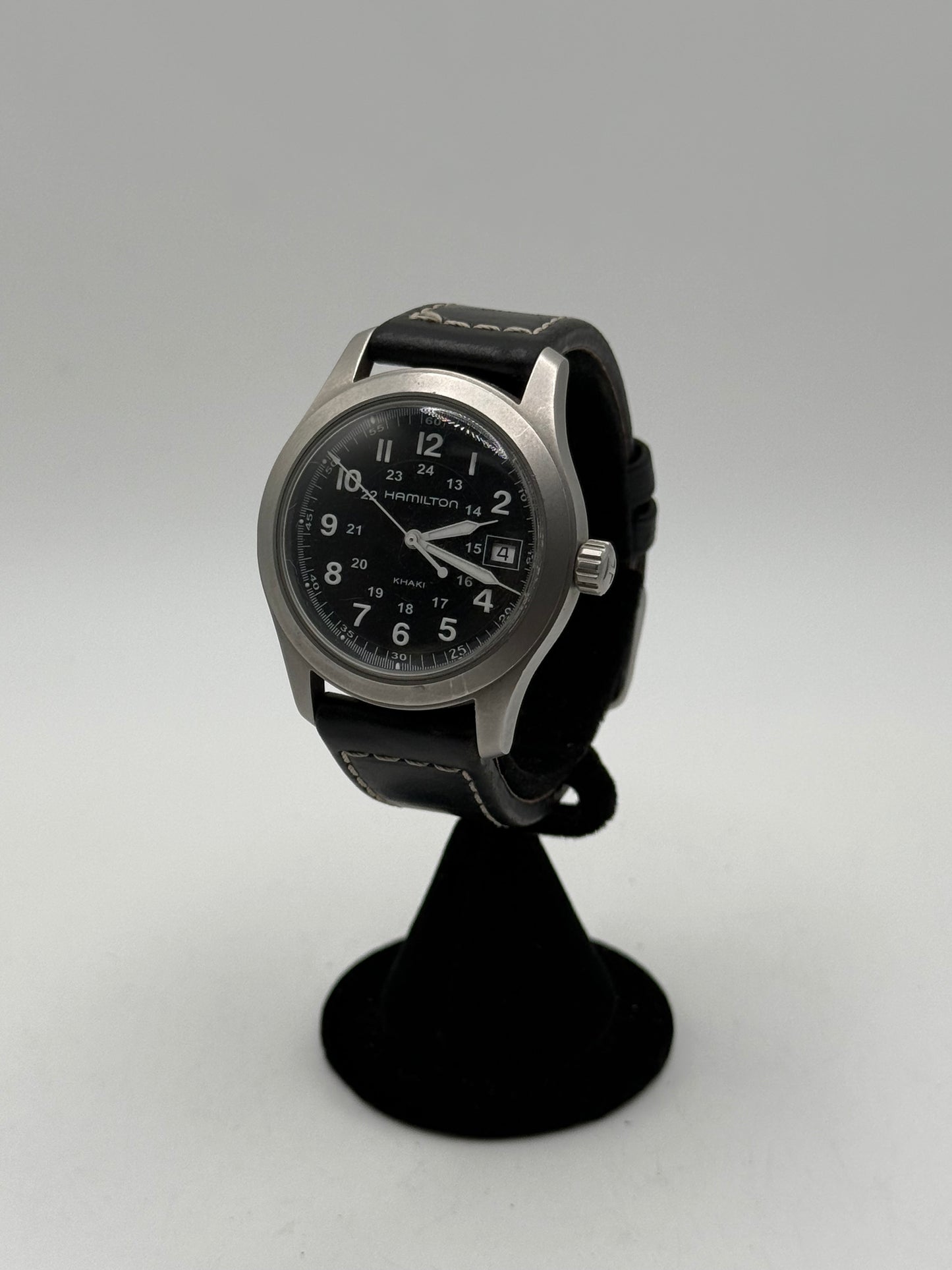 Hamilton Khaki (black strap)