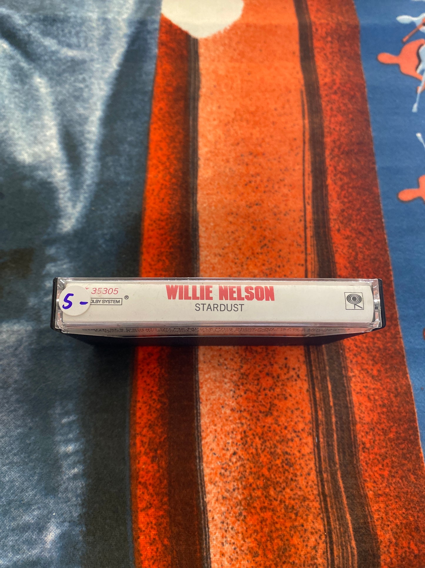 Willie Nelson Stardust Cassette Tape