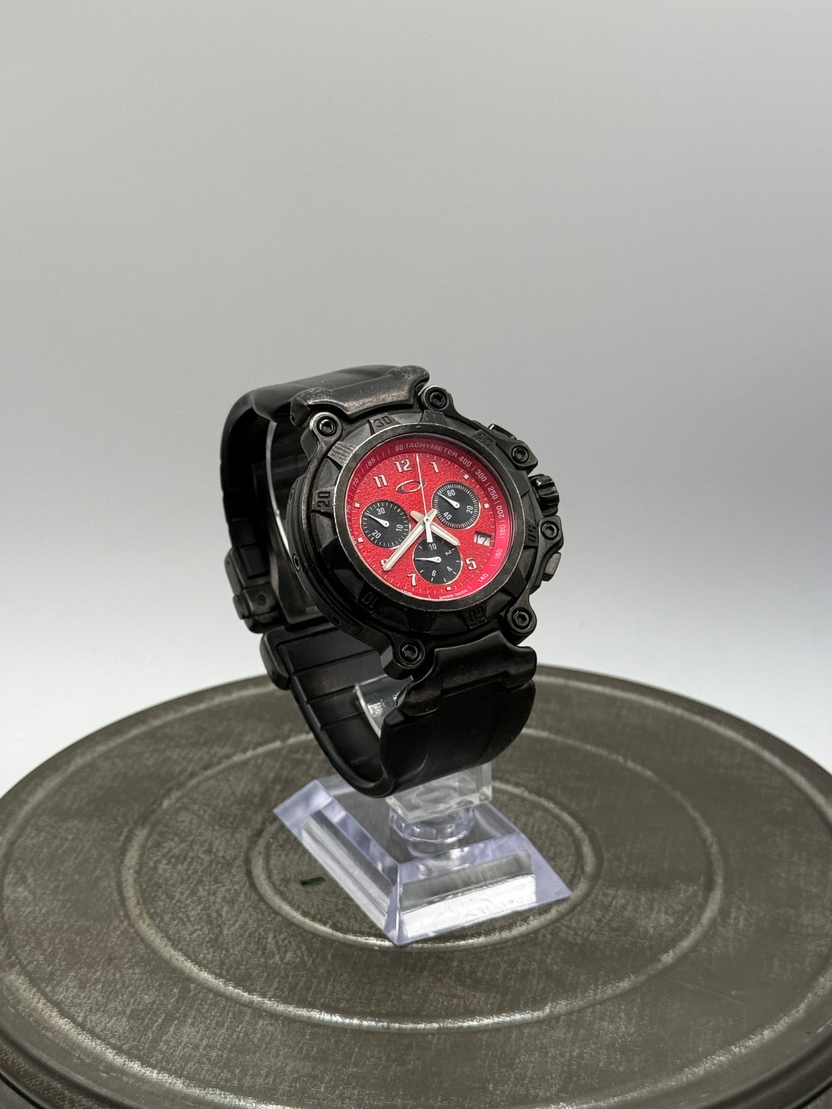 Vintage Oakley crankcase watch