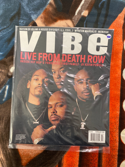 Vibe Magazine Death Row Records 1996