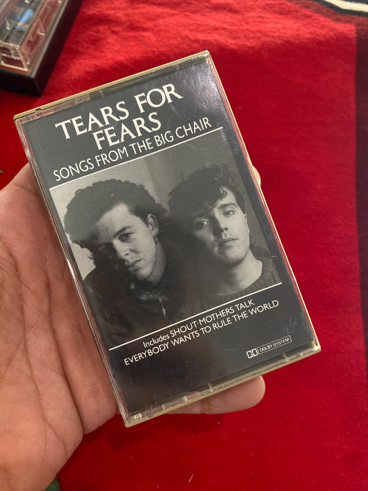 Tears For Fears Songs From The Big Chair Cassette