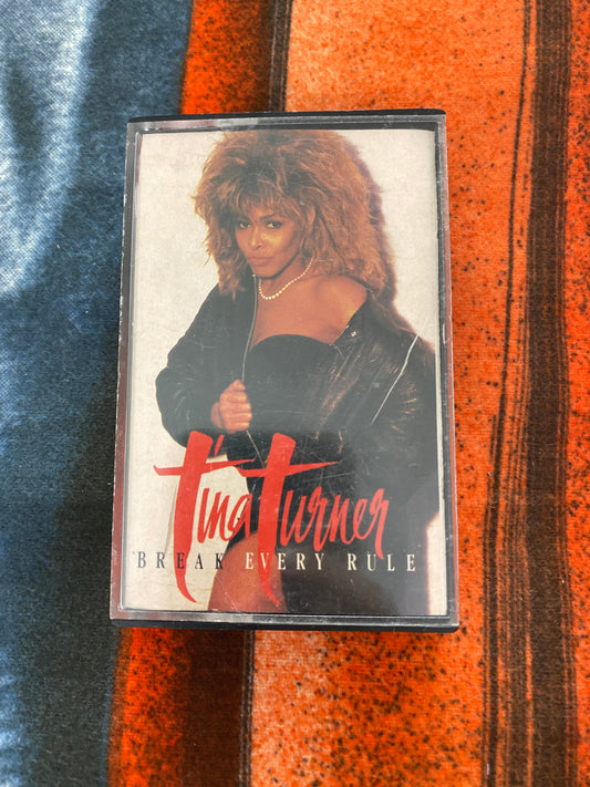 Tina Turner Break Every Rule Cassette Tape