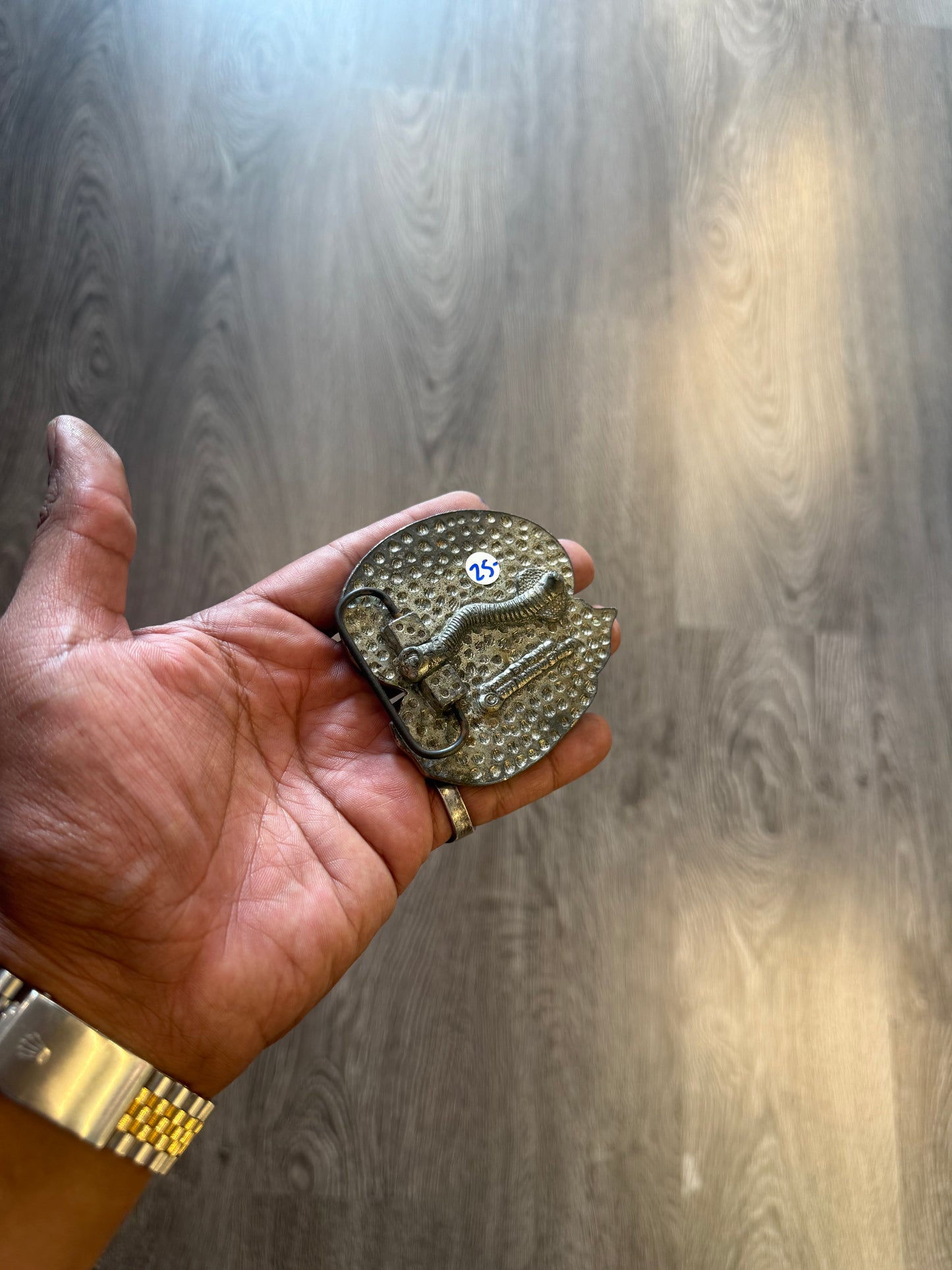 Jesus piece belt buckle