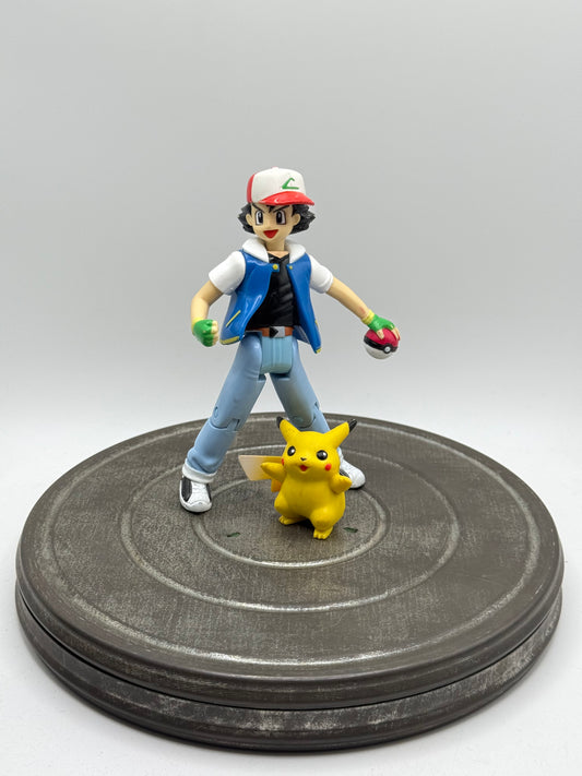 Ash Ketchum and Pikachu