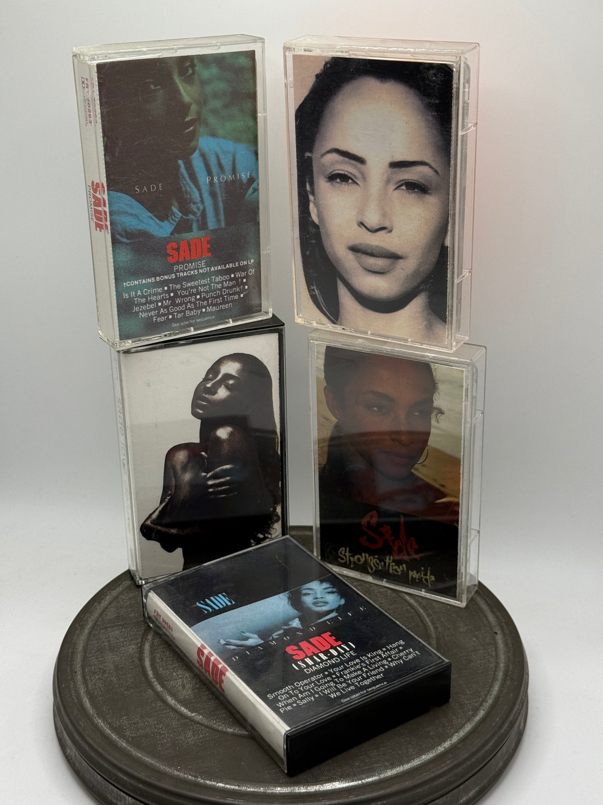Sade cassette tape lot of 5
