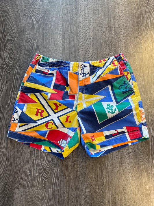 Vintage Polo Ralph Lauren Sailing Shorts Sz XL