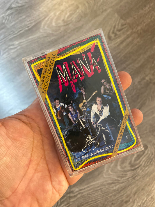 Mana Donde Jugaran Los Ninos Cassette Tape