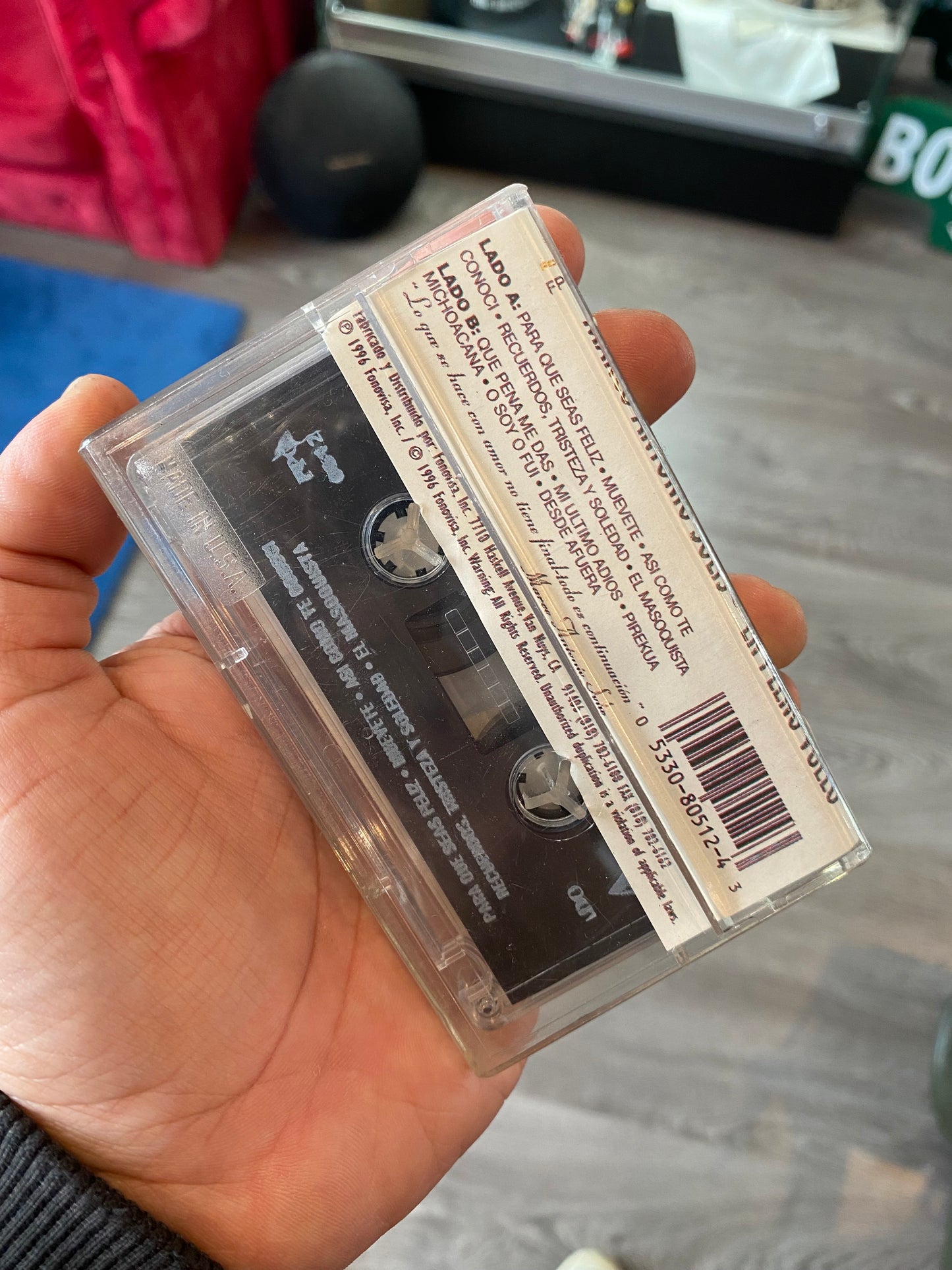 Marc Antonio Solis En Pleno Vuelto Cassette Tape