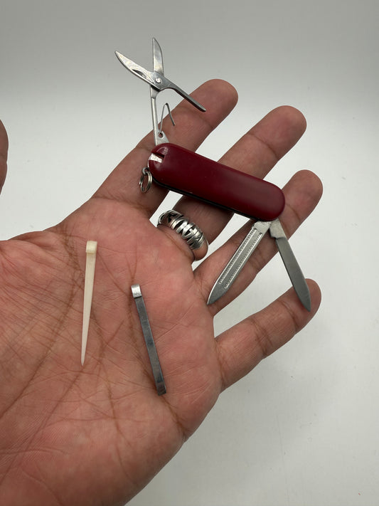 Mini Red Pocket Multitool