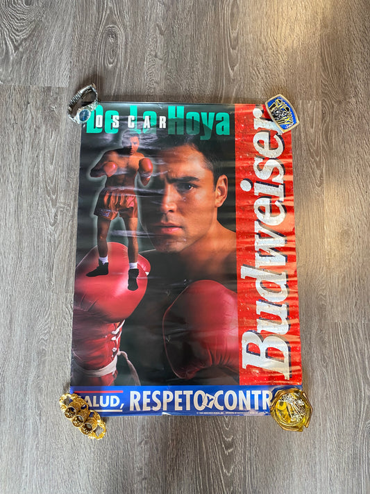 Vintage Oscar De La Hoya Poster