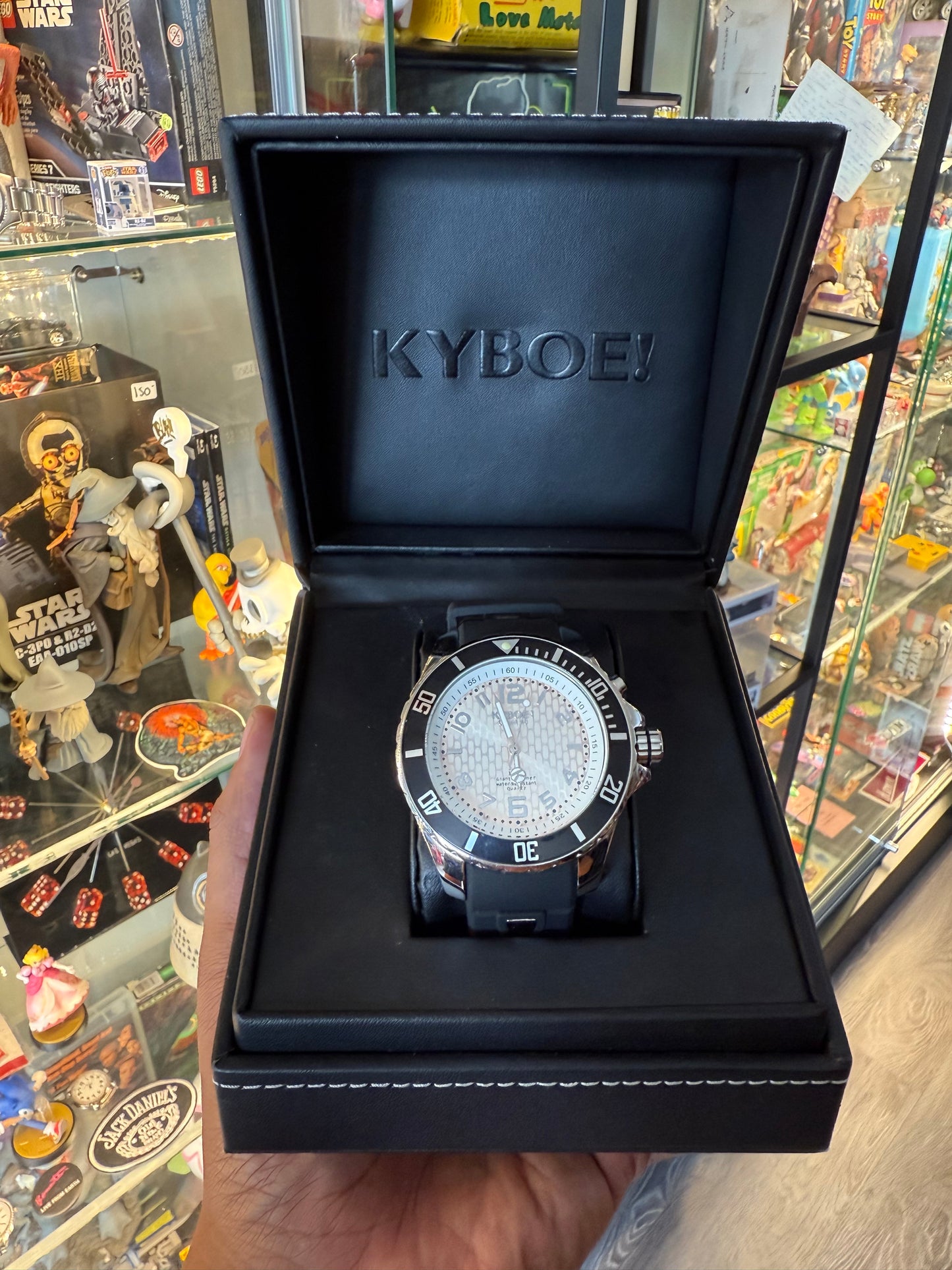 Kyboe! Stainless steel diver watch