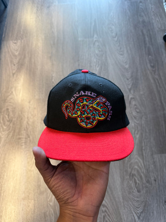 Vintage Marlboro smokes hat leather strap