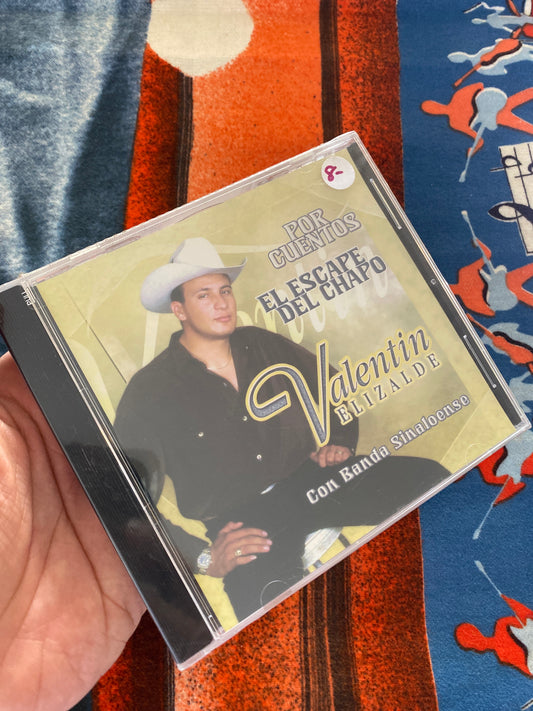 Valentin Elizalde Por Cuentos El Escape Del Chapo CD Brand New Sealed